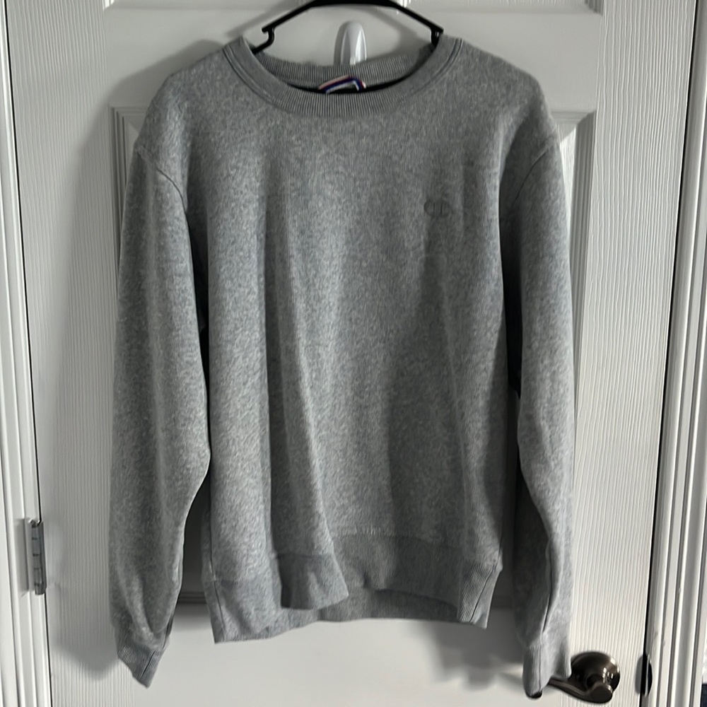 champion sweatshirt in grey